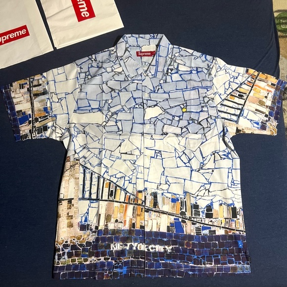 Supreme Mosaic S/S Shirt - Picture 8 of 9